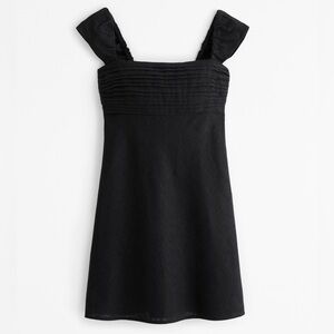 Abercrombie & Fitch Emerson Cap Sleeve Mini Dress Black Women’s - Size Medium
